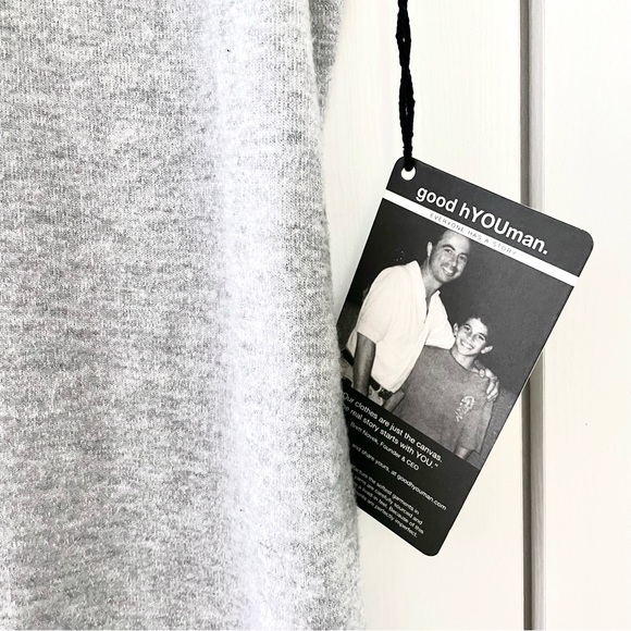 NWT GOOD HYOUMAN You Only Live Once Emilia Soft Cozy Sleep T-Shirt Dress Size S - Picture 3 of 5